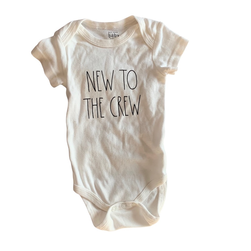 6-9 months Rae Dunn Baby onesie